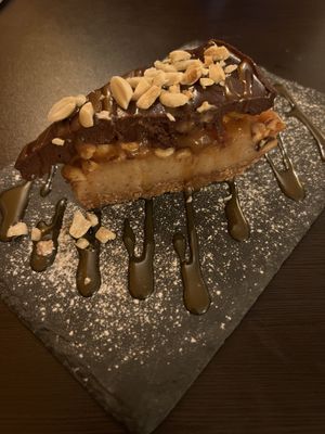 Snickers tart  at Kong - Food Made With Compassion in Lisbon