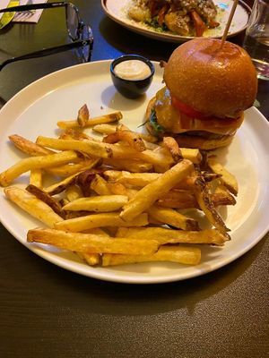 Kong burger at Kong - Food Made With Compassion in Lisbon