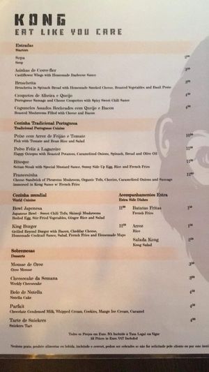  at Kong - Food Made With Compassion in Lisbon