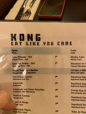   at Kong - Food Made With Compassion in Lisbon