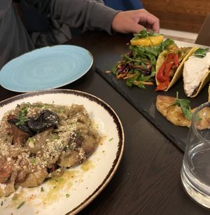 Happy Octopus 🐙 and Tacos 🌮   at Kong - Food Made With Compassion in Lisbon