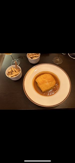 francesinha  at Kong - Food Made With Compassion in Lisbon