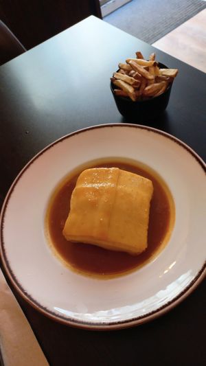 Francesinha at Kong - Food Made With Compassion in Lisbon