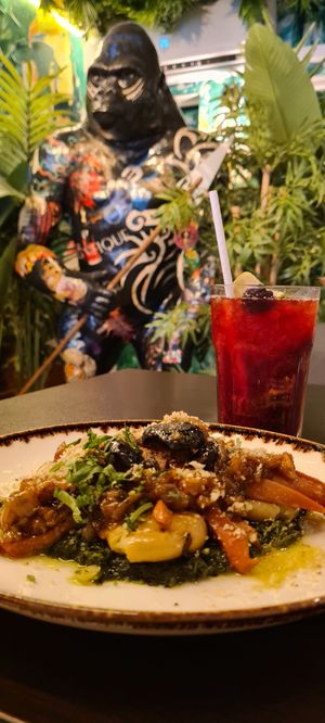 Polvo Feliz à Lagareiro at Kong - Food Made With Compassion in Lisbon