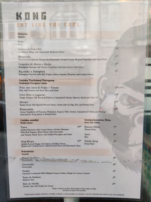  at Kong - Food Made With Compassion in Lisbon