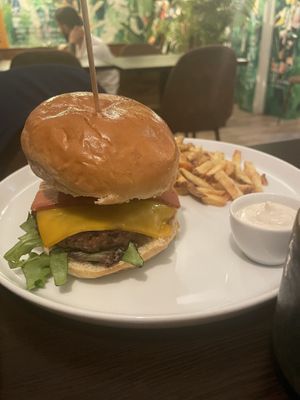 King burger  at Kong - Food Made With Compassion in Lisbon