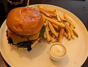 King Burger at Kong - Food Made With Compassion in Lisbon