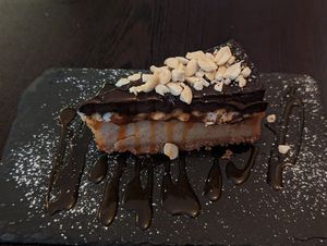 Tarte de Snickers at Kong - Food Made With Compassion in Lisbon