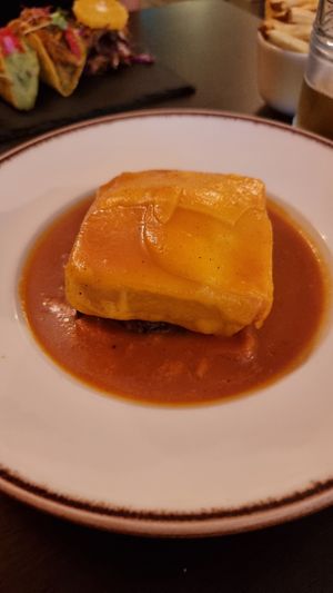 Francesinha at Kong - Food Made With Compassion in Lisbon