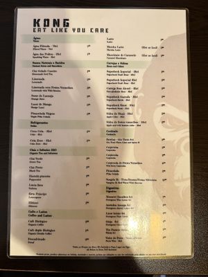   at Kong - Food Made With Compassion in Lisbon