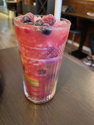 Limonada frutos rojos   at Kong - Food Made With Compassion in Lisbon