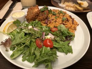 Fish and Bean rice   at Kong - Food Made With Compassion in Lisbon