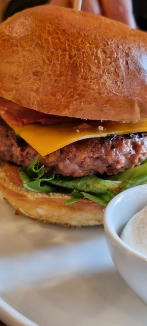 Kong burger at Kong - Food Made With Compassion in Lisbon