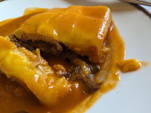 Cheese sandwich at Kong - Food Made With Compassion in Lisbon