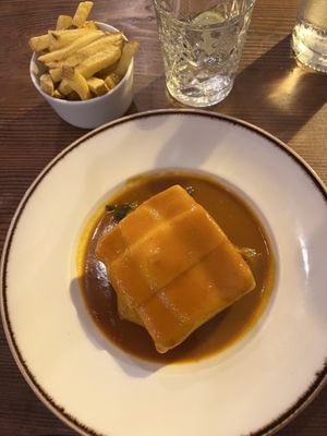 francesinha   at Kong - Food Made With Compassion in Lisbon
