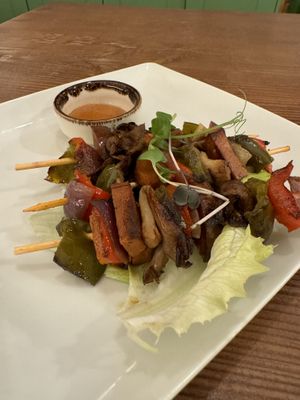 Skewers  at Kong - Food Made With Compassion in Lisbon