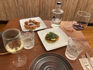 Vegan Cauliflower & Bruschetta...loved it at Kong - Food Made With Compassion in Lisbon