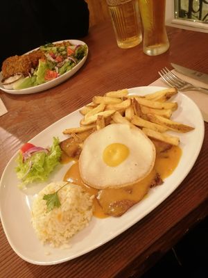 Seitan steak at Kong - Food Made With Compassion in Lisbon