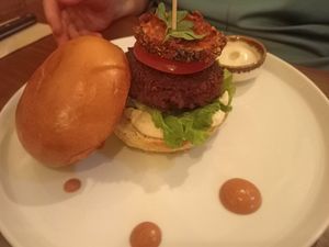 Burger at Kong - Food Made With Compassion in Lisbon