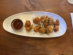 Cauliflower wings.  at Kong - Food Made With Compassion in Lisbon