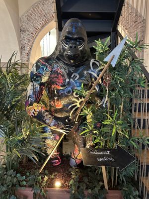 Kong shows the way.  at Kong - Food Made With Compassion in Lisbon