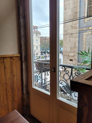 view from the window at Kong - Food Made With Compassion in Lisbon