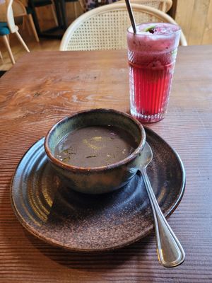Red Bean soap at Kong - Food Made With Compassion in Lisbon