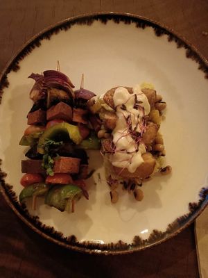 My girlfriend's dish. at Kong - Food Made With Compassion in Lisbon