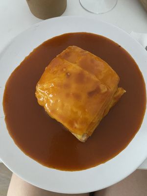 Francesinha   at Kong - Food Made With Compassion in Lisbon
