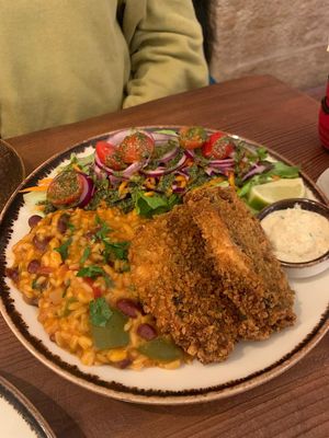 This dish is no longer available, since I went last time, but it was my favorite 😭😞 at Kong - Food Made With Compassion in Lisbon