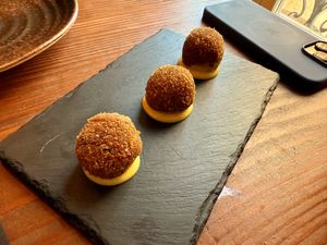 Croquettes  at Kong - Food Made With Compassion in Lisbon