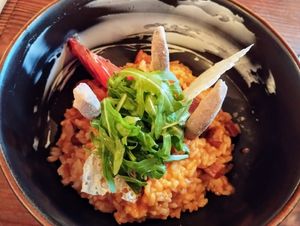 Squid rice at Kong - Food Made With Compassion in Lisbon