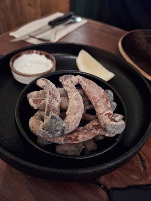 Vegan Cuttlefish at Kong - Food Made With Compassion in Lisbon