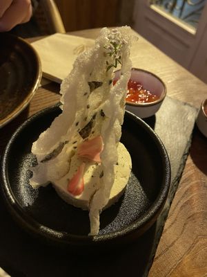 Cashew cheese starter (the best of the best)  at Kong - Food Made With Compassion in Lisbon