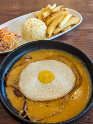 Steak and fries at Kong - Food Made With Compassion in Lisbon