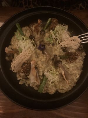 Mushroom risotto   at Kong - Food Made With Compassion in Lisbon