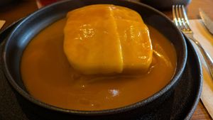 Francesinha at Kong - Food Made With Compassion in Lisbon
