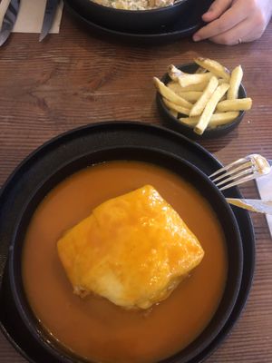 Francesinha   at Kong - Food Made With Compassion in Lisbon