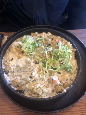 Fake codfish   at Kong - Food Made With Compassion in Lisbon