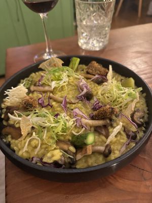 Mushroom risotto   at Kong - Food Made With Compassion in Lisbon