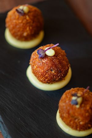 Alheira Croquetes at Kong - Food Made With Compassion in Lisbon