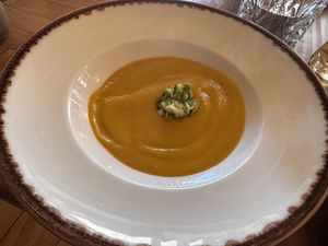 Creme de cenoura   at Kong - Food Made With Compassion in Lisbon