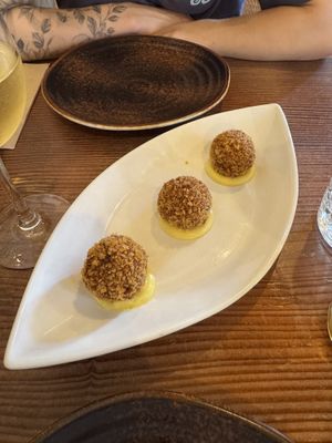 Portuguese croquettes   at Kong - Food Made With Compassion in Lisbon