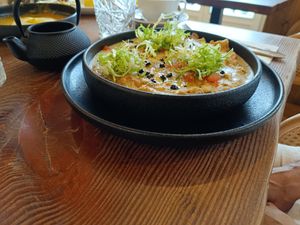 Mediterranean "salmon" at Kong - Food Made With Compassion in Lisbon