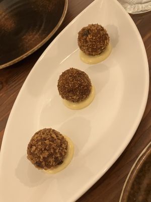 Croquete de alheira   at Kong - Food Made With Compassion in Lisbon