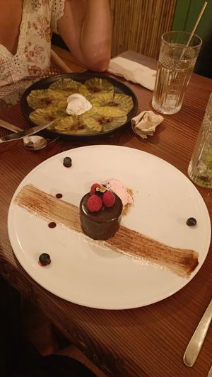 Dessert at Kong - Food Made With Compassion in Lisbon