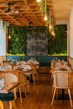 Main dining room at Kong - Food Made With Compassion in Lisbon