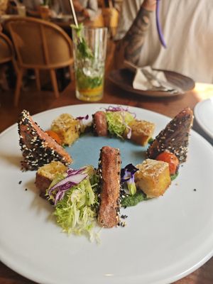 Mediterranean “Salmon” at Kong - Food Made With Compassion in Lisbon