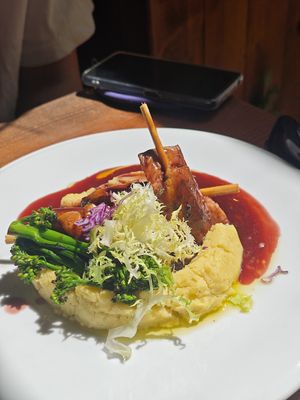 Oven-Baked “Ribs” at Kong - Food Made With Compassion in Lisbon