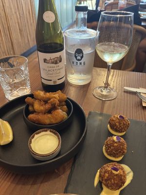 Croquetes y choco frito  at Kong - Food Made With Compassion in Lisbon